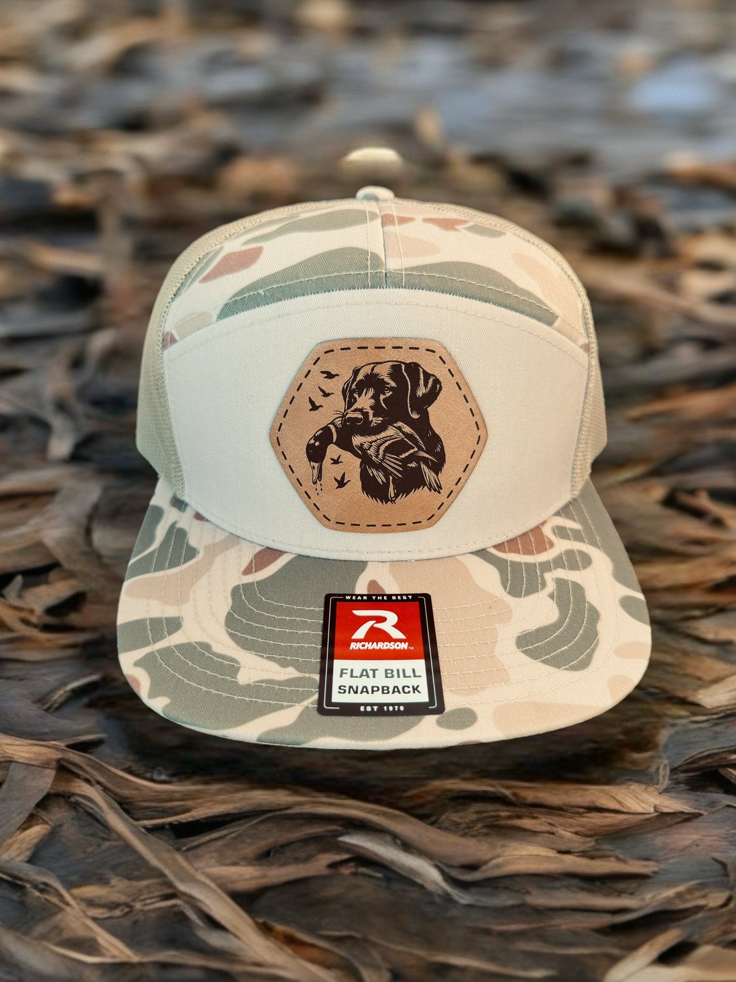 Duck Camo Flat Bill